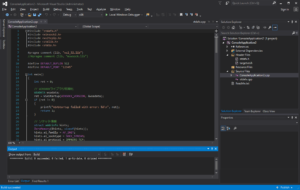 【C/C++】TCPサーバ(簡易版)(IPv6対応済)
